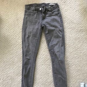 Blank NYC grey skinny jeans